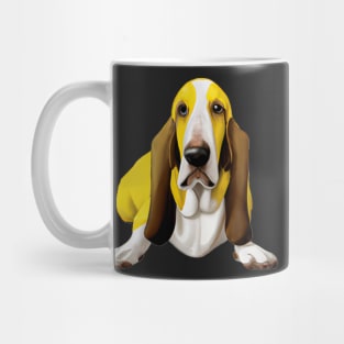 Lemon Basset Hound Mug